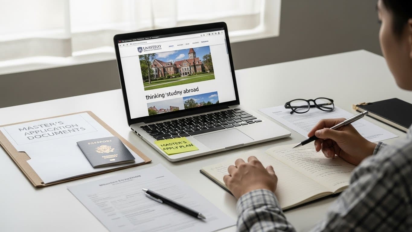 راهنمای کامل اپلای مستر